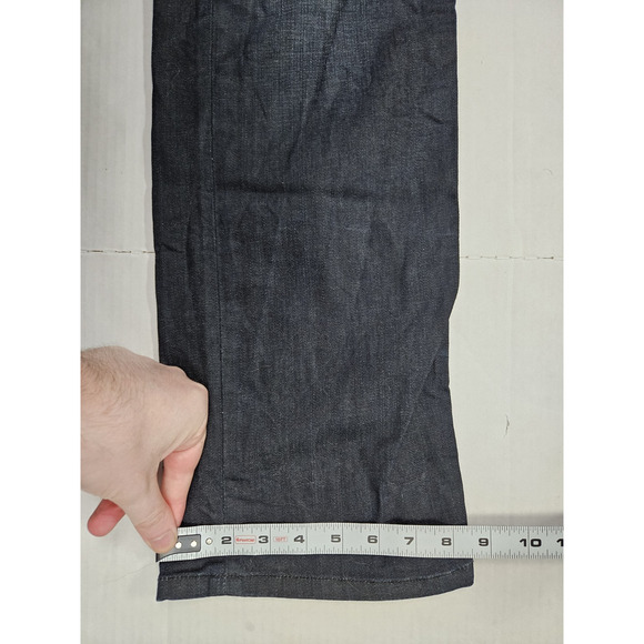Diesel Viker Jeans Men's Size 31x32 Dark Blue Button Fly Straight Leg - Picture 7 of 14